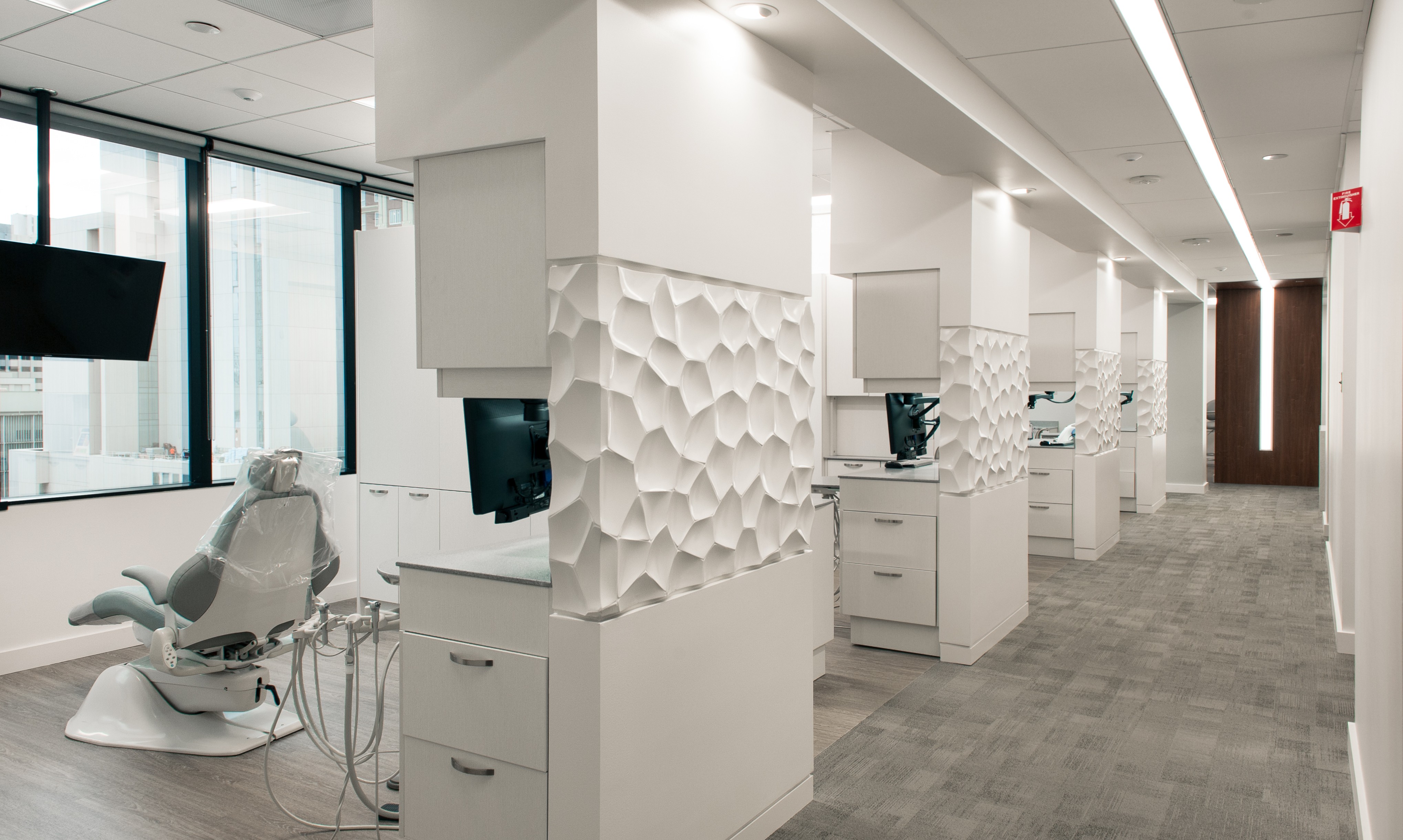 Treatment suite at Coastal Dental Arts, downtown San Diego